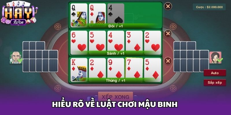 Hiểu rõ về luật chơi Mậu Binh 
