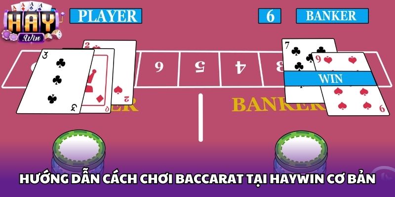 Hướng dẫn cách chơi Baccarat tại Haywin cơ bản
