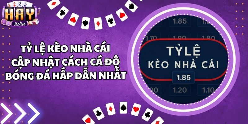 Tỷ Lệ Kèo Nhà Cái - Cập Nhật Cách Cá Độ Bóng Đá Hấp Dẫn Nhất